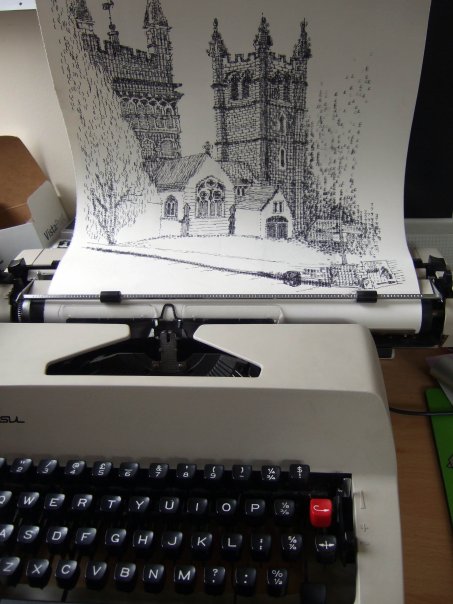 typewriter-art-desene-masina-scris-5