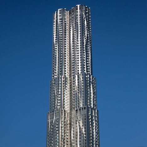 dezeen-new york by frank gehry arhitectura moderna-1
