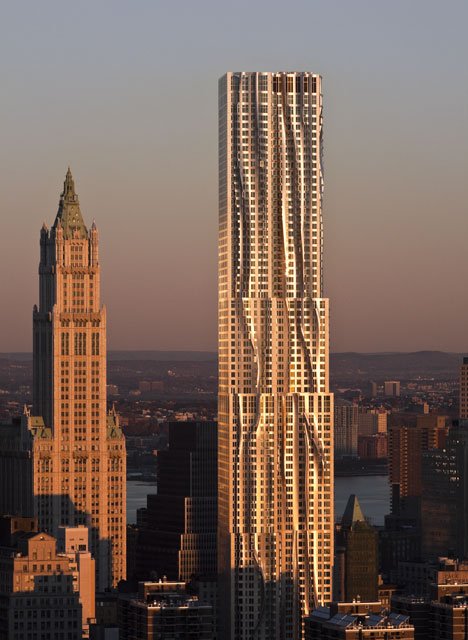 dezeen-new york by frank gehry arhitectura moderna-5