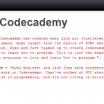 codecademy-ryan-bubinski-zach-sims-website-invatare-javascript